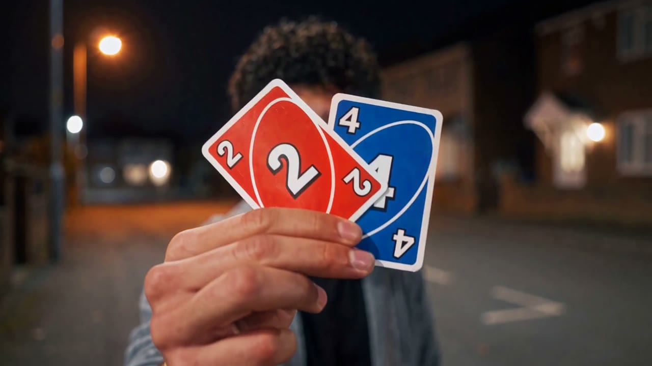 2 + 4: The cards cover the lens